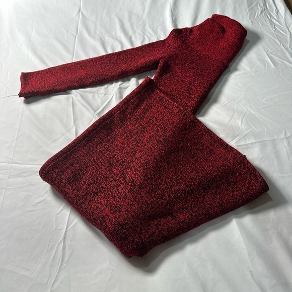 Zara Red and Black Knit Sweater Dress - Picture 11 of 12
